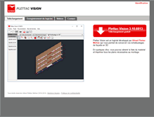 Tablet Screenshot of plettac-vision.fr